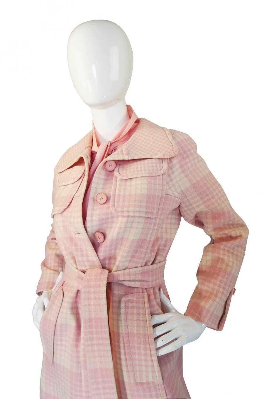 1960s Ungaro Pink Dress & Coat