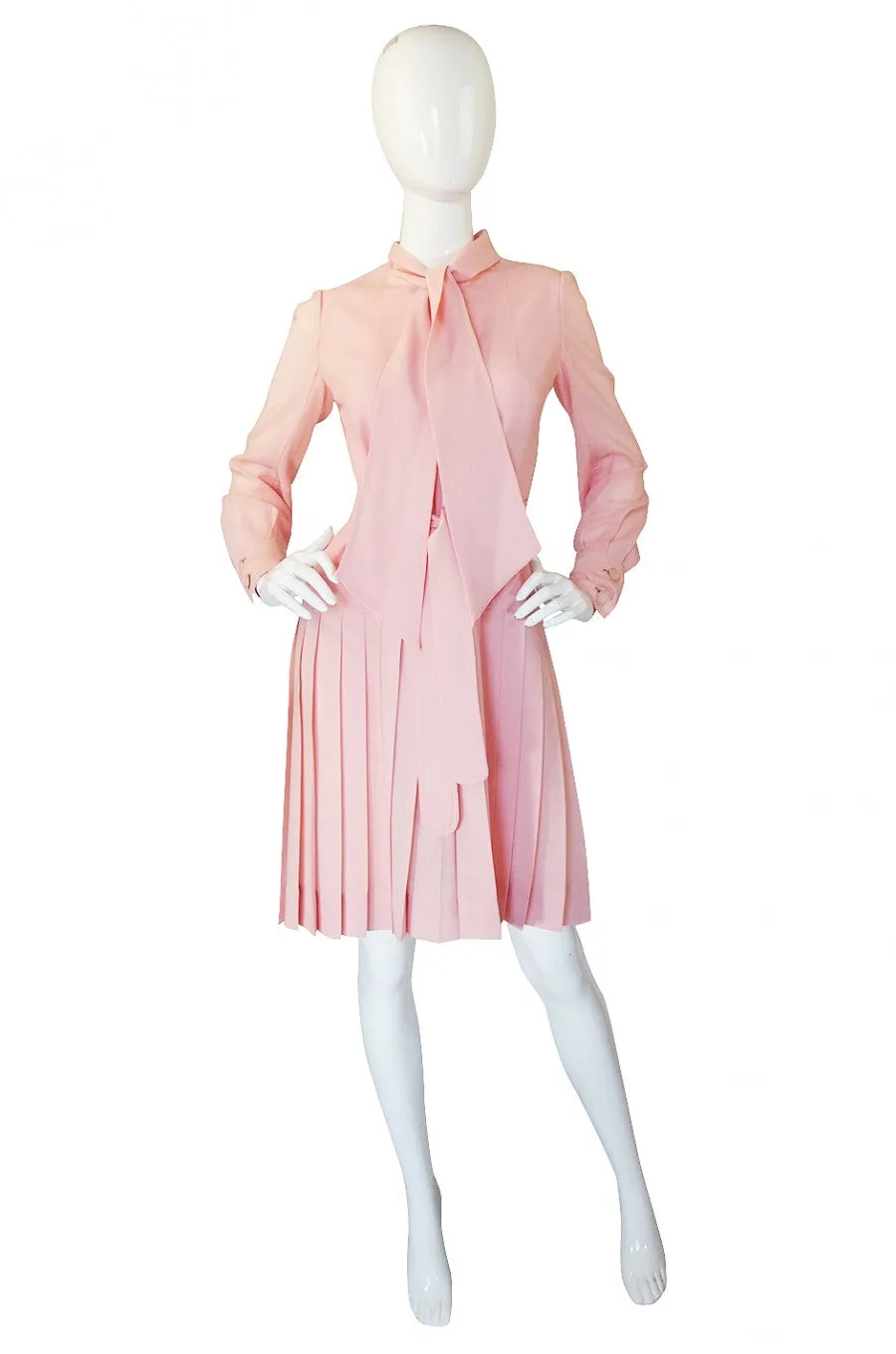 1960s Ungaro Pink Dress & Coat