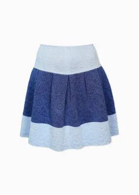 Abella - Matelasse Knit Skirt