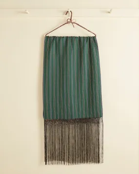 Alumni Stripe Dinner Scarf - Green