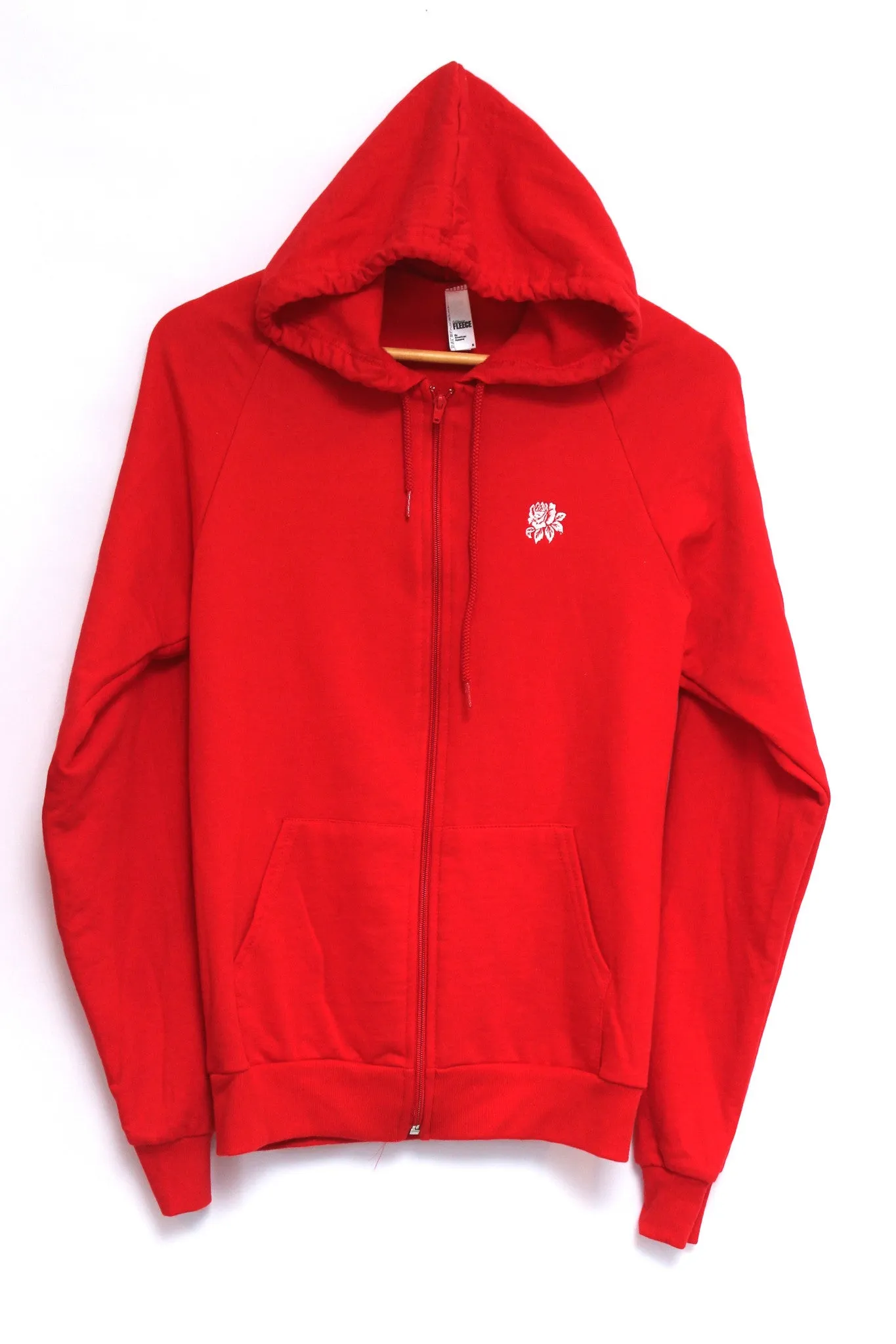 Always Ask Questions Red Zip Up Unisex Hoodie