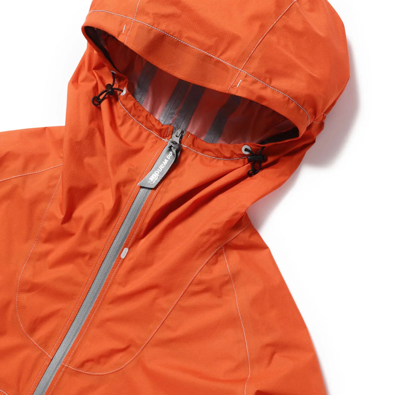 And Wander 3L UL Rain Jacket Red