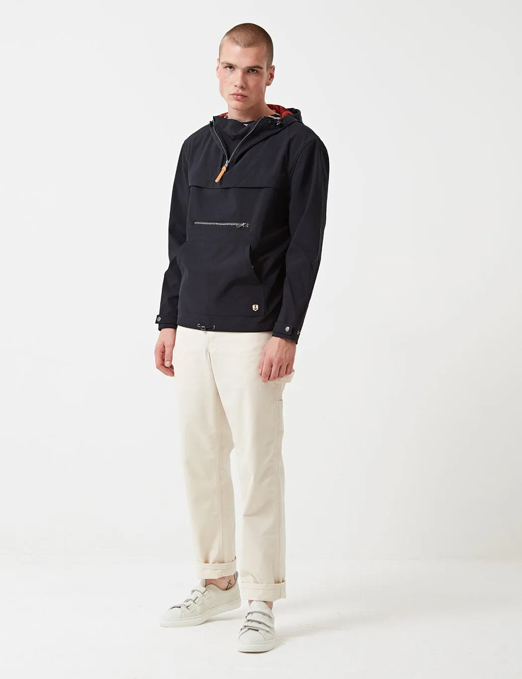 Armor Lux Heritage Pullover Jacket - Rich Navy