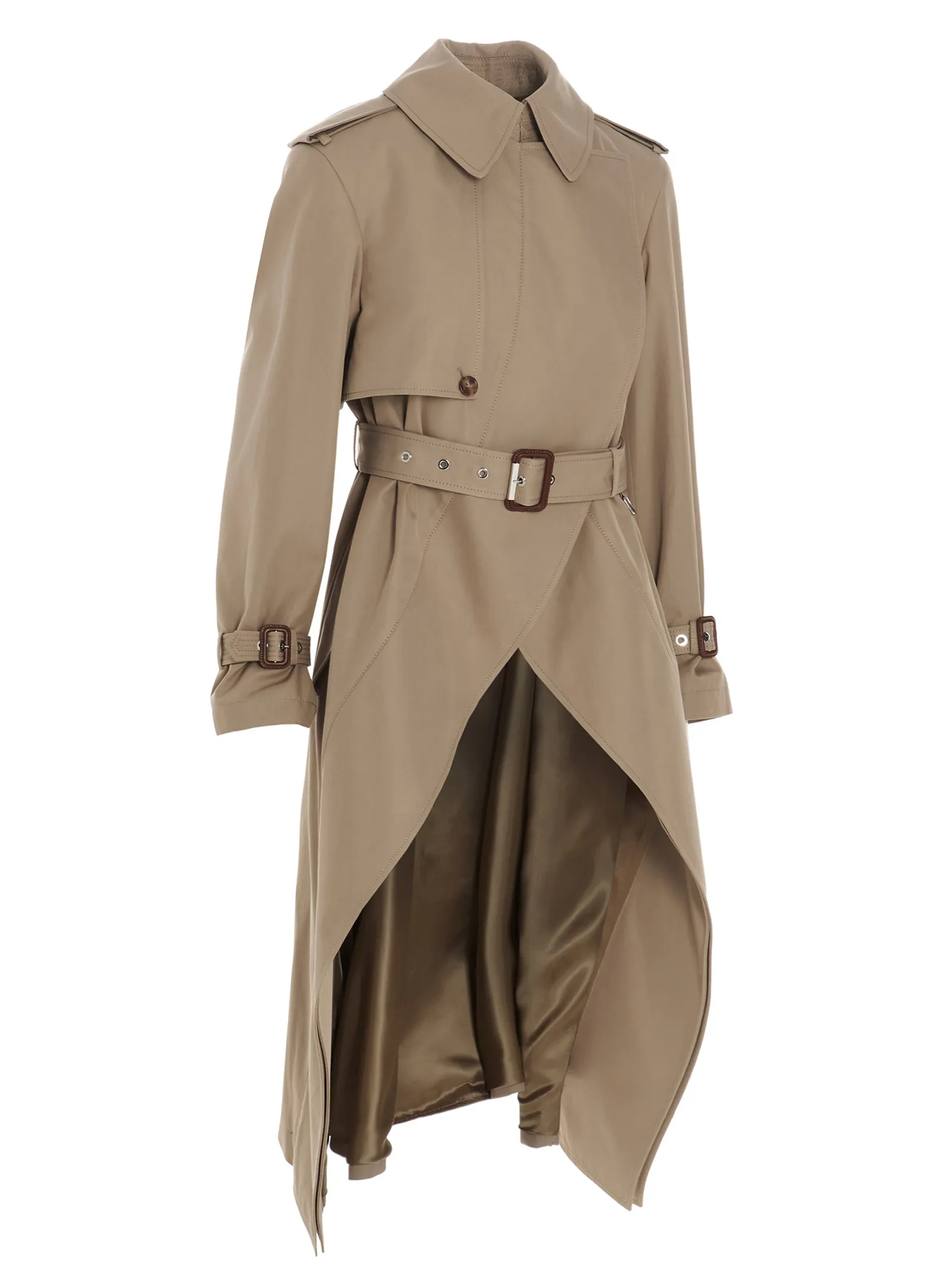 Asymmetric Trench Coat