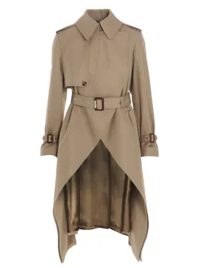 Asymmetric Trench Coat