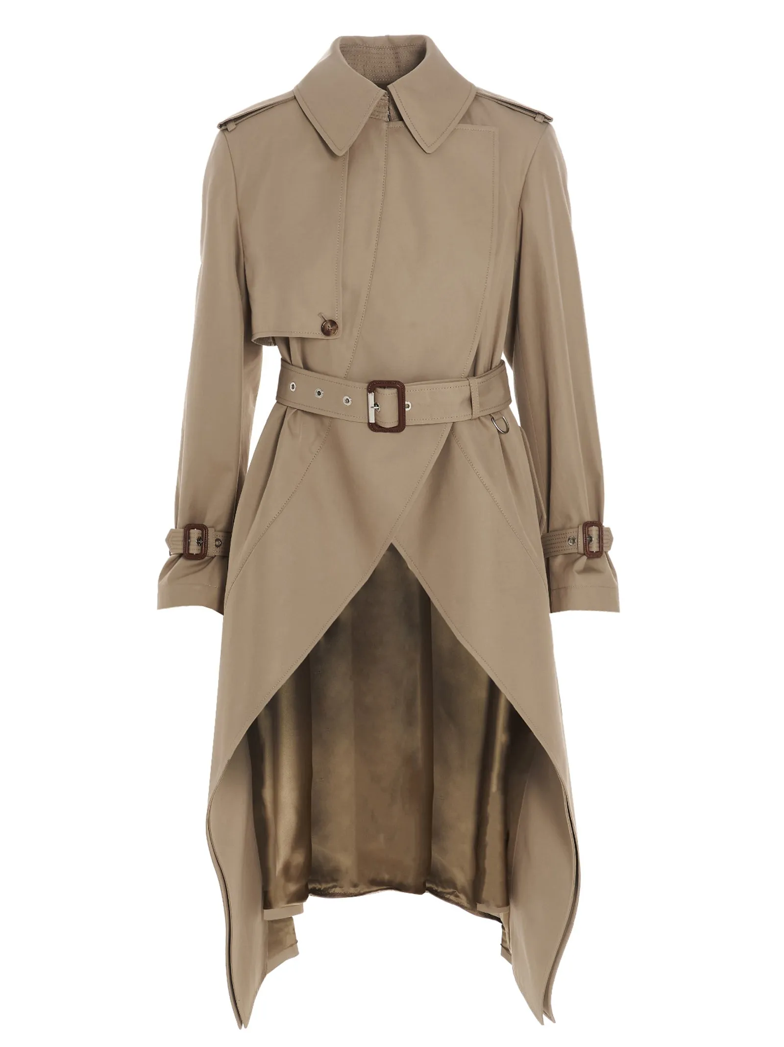 Asymmetric Trench Coat