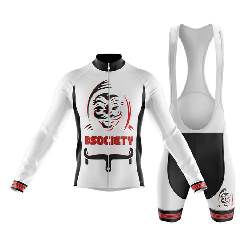 B Society (V2) (White) Club Cycling Kit