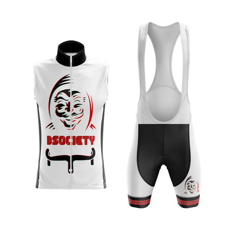 B Society (V2) (White) Club Cycling Kit