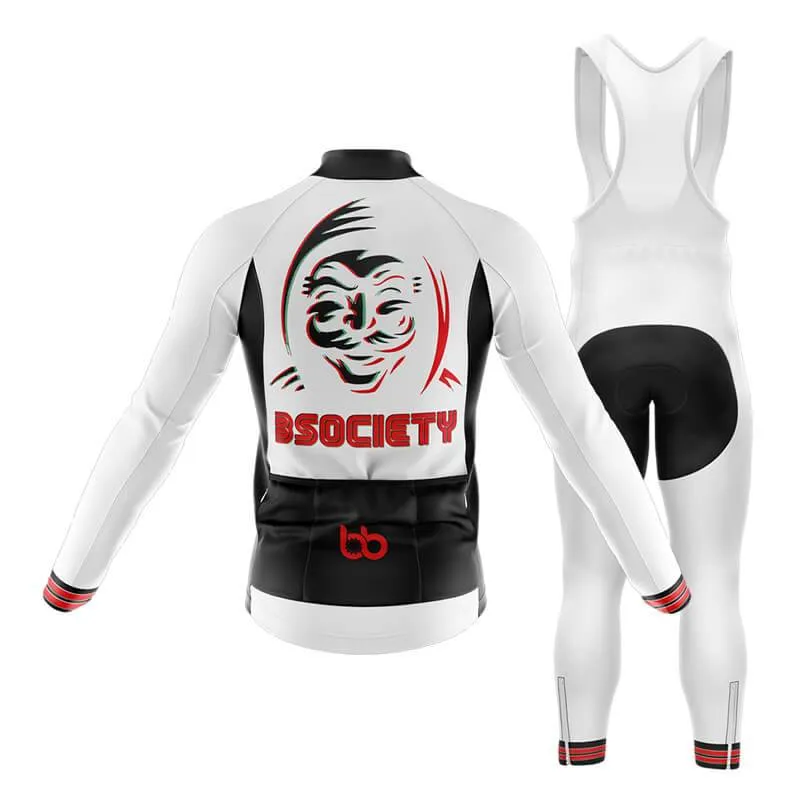 B Society (V2) (White) Club Cycling Kit