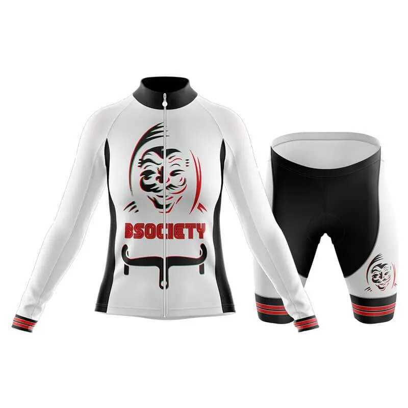 B Society (V2) (White) Club Cycling Kit