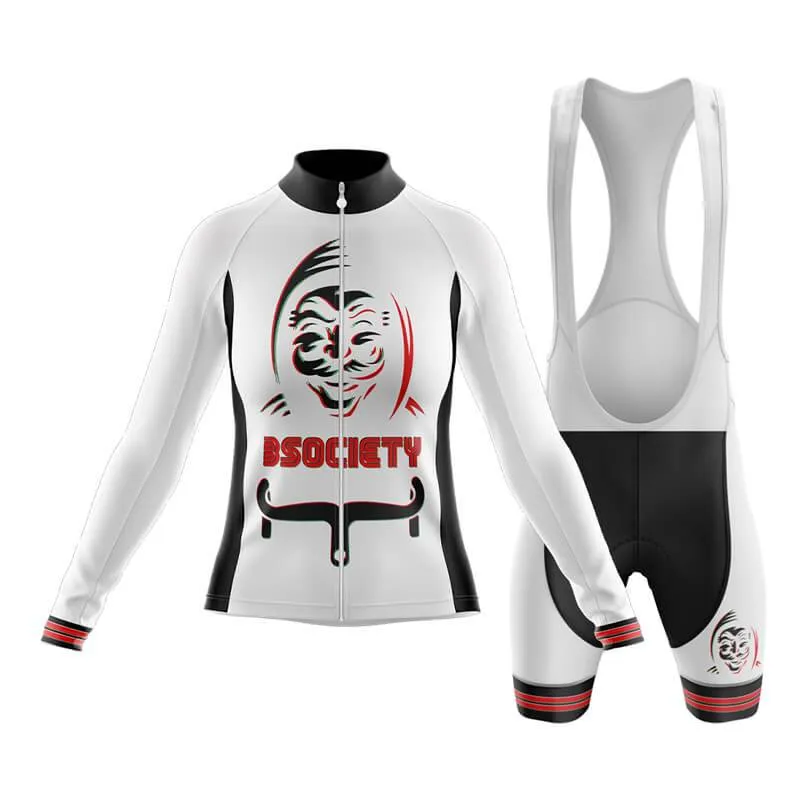 B Society (V2) (White) Club Cycling Kit