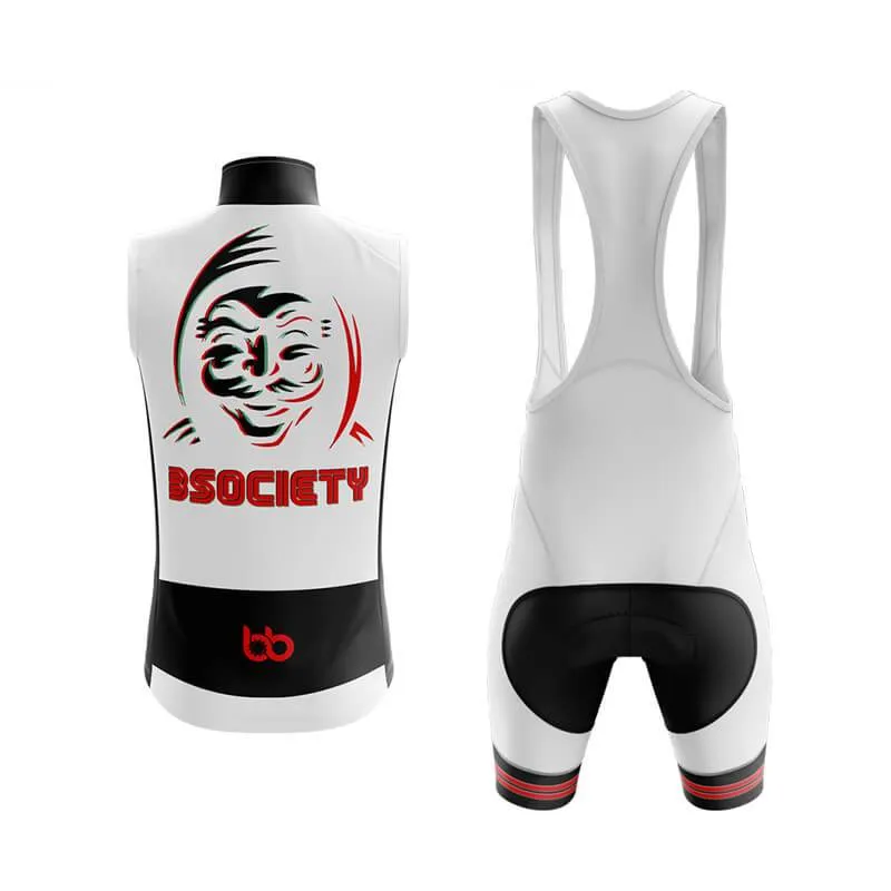 B Society (V2) (White) Club Cycling Kit