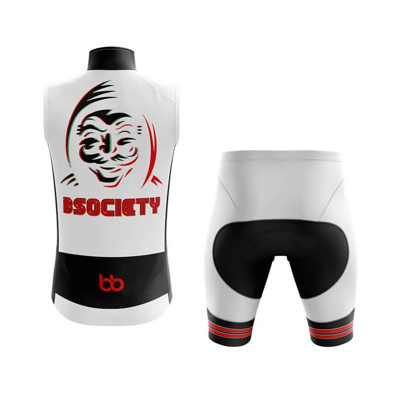 B Society (V2) (White) Club Cycling Kit