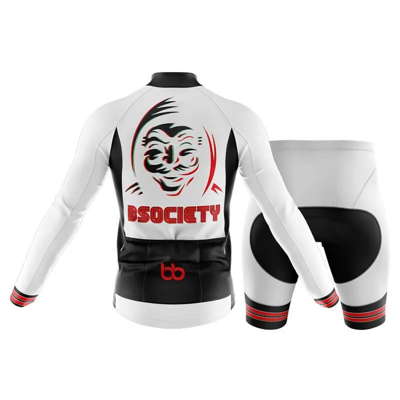 B Society (V2) (White) Club Cycling Kit