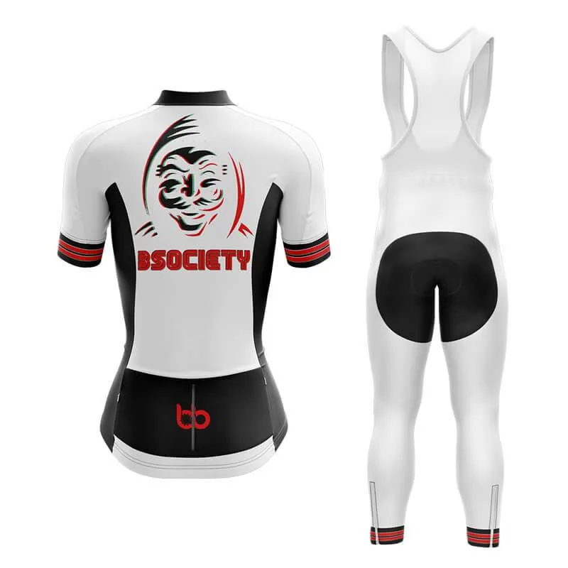 B Society (V2) (White) Club Cycling Kit