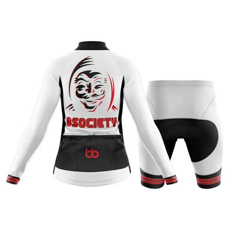 B Society (V2) (White) Club Cycling Kit