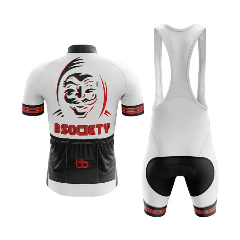 B Society (V2) (White) Club Cycling Kit