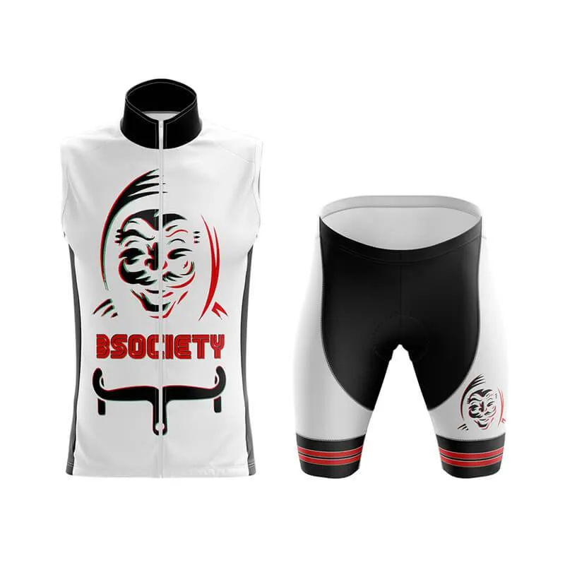 B Society (V2) (White) Club Cycling Kit