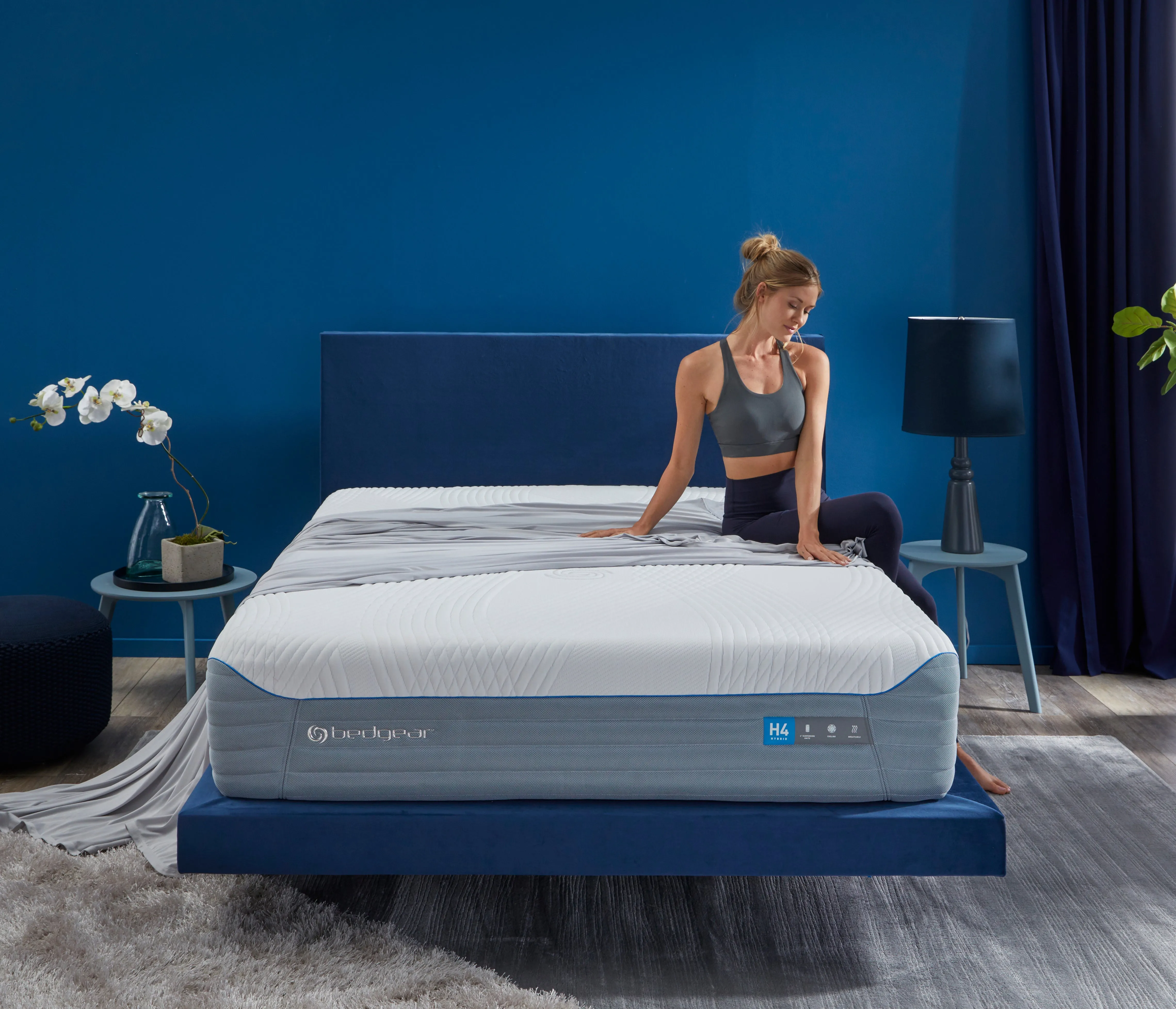 BEDGEAR H4 Medium Firm Hybrid Performance Mattress