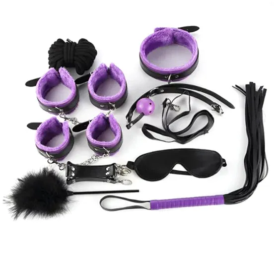 Beginners 10 Piece Couples Bondage Kit