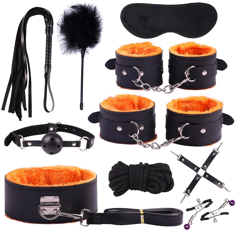 Beginners 10 Piece Couples Bondage Kit