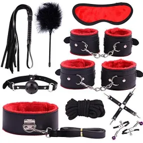 Beginners 10 Piece Couples Bondage Kit