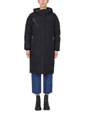 Belstaff Logo Patch Padded Coat