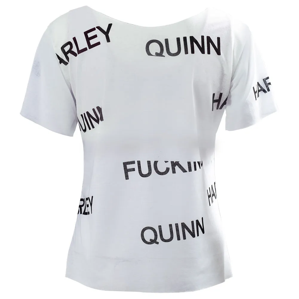 Birds of Prey Harley Quinn Top Women Summer T-shirt Cosplay Costume