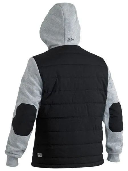 Bisley Flex & Move™ Contrast Puffer Fleece Hoodie (BJ6944)