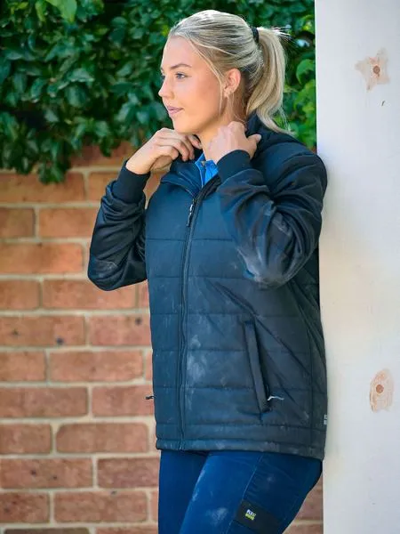 Bisley Flex & Move Puffer Fleece Hooded Jacket (BJ6844)