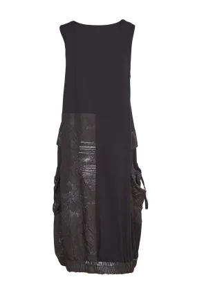 Black Sleeveless Dress 183