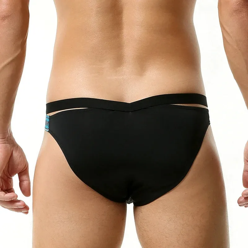 Breathable Elastic Waist Hollow Brief