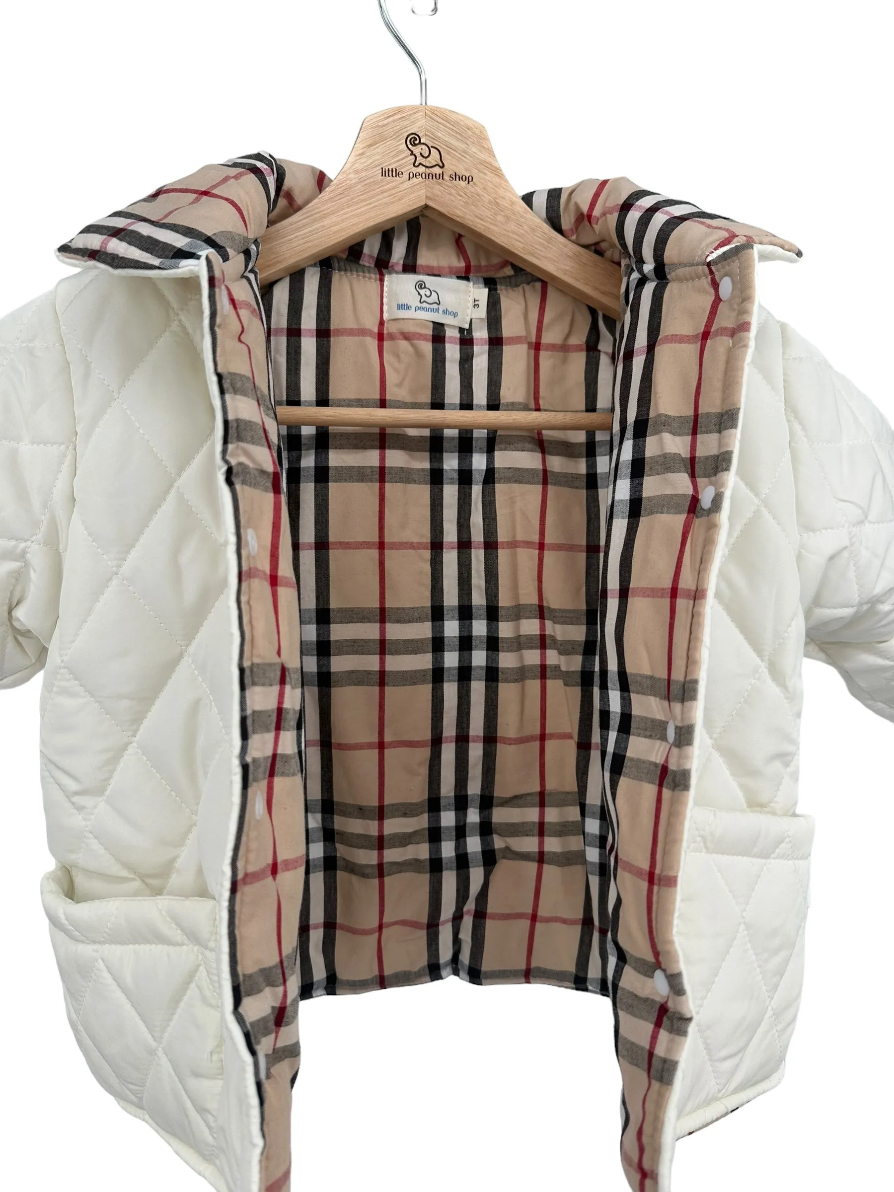 British Plaid Coat