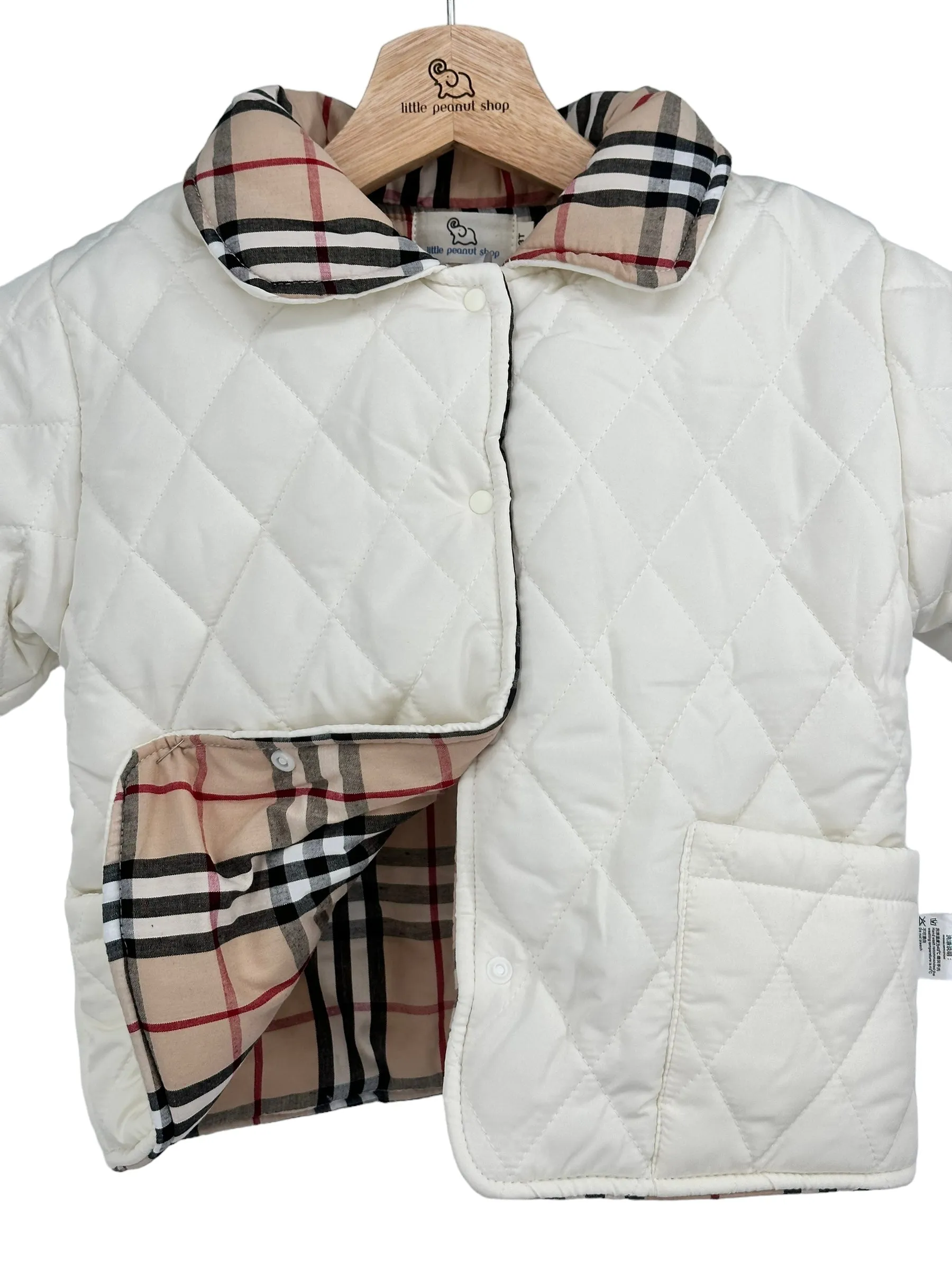 British Plaid Coat