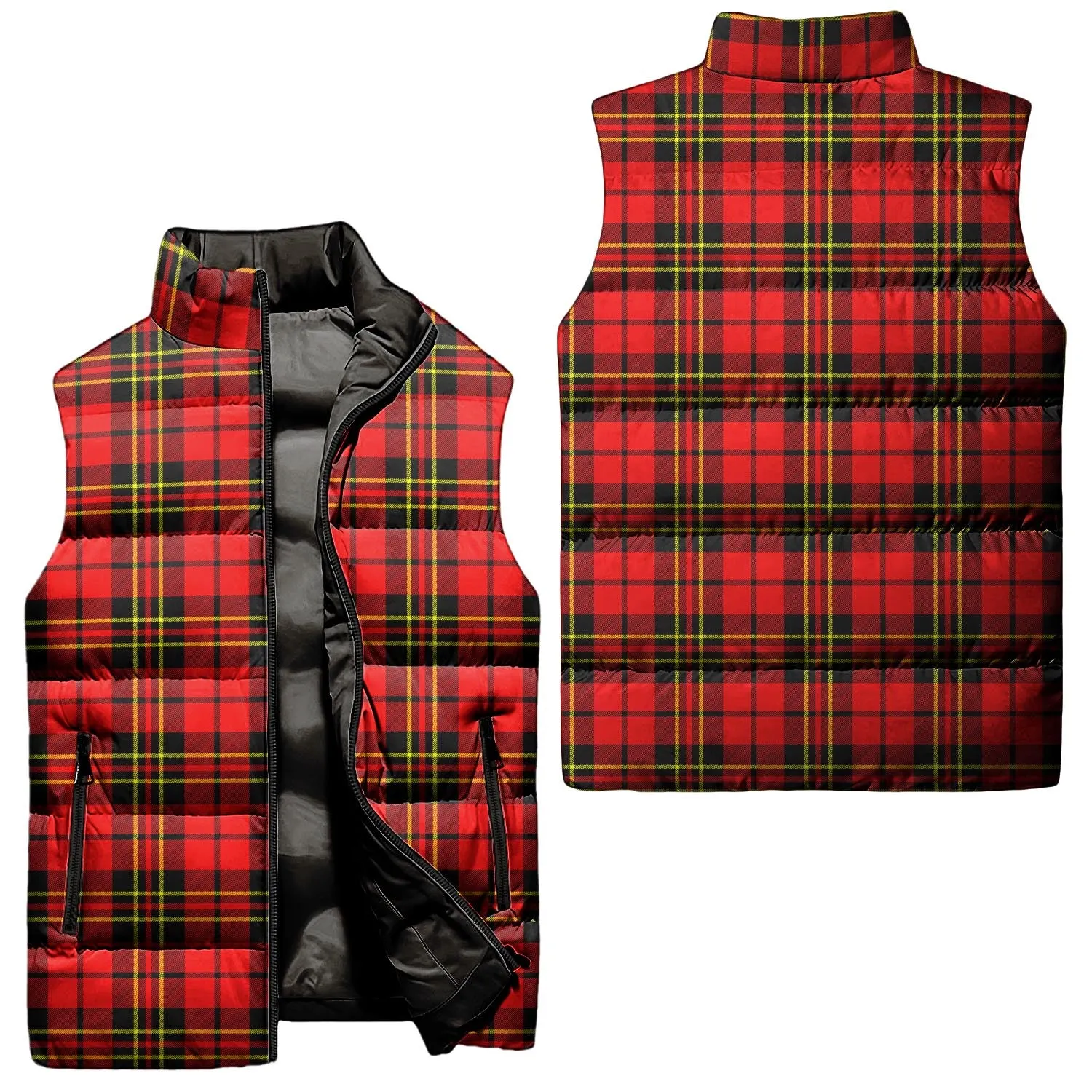 Brodie Modern Tartan Sleeveless Puffer Jacket