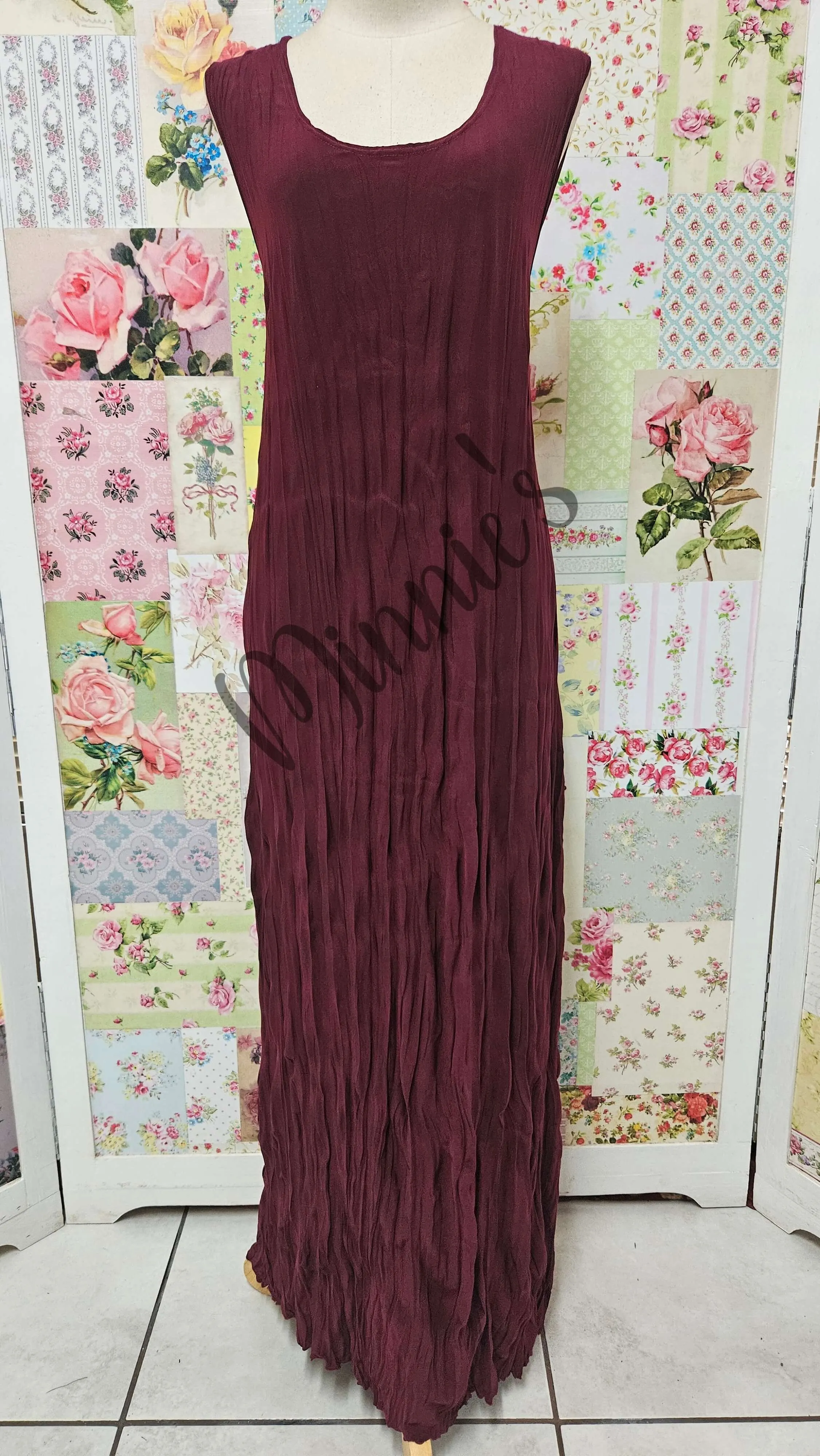 Burgundy 3-Piece Dress Set LR0635