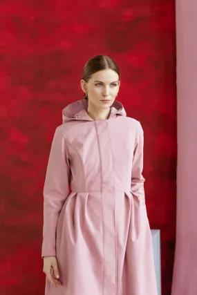 Camille Raincoat Pink