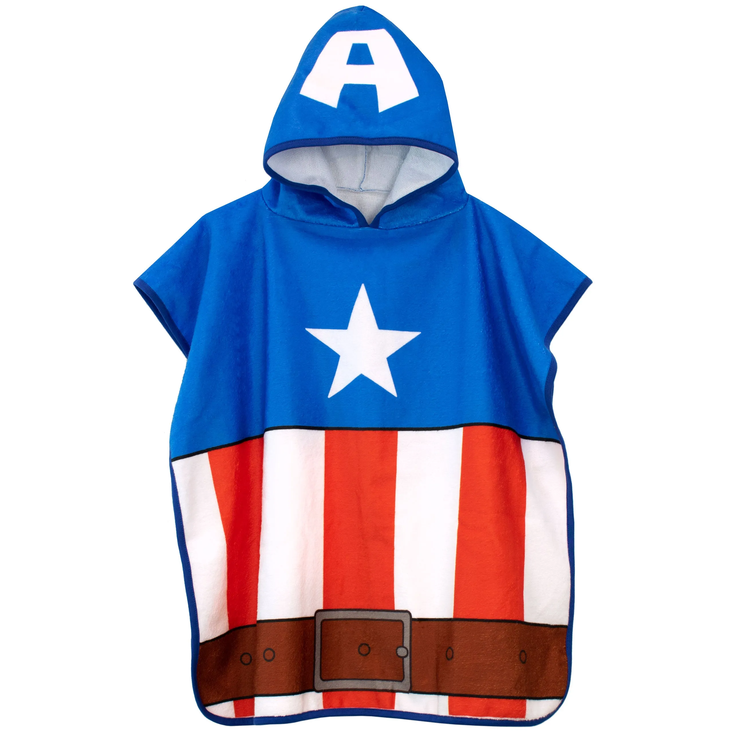 Captain America Towel Poncho