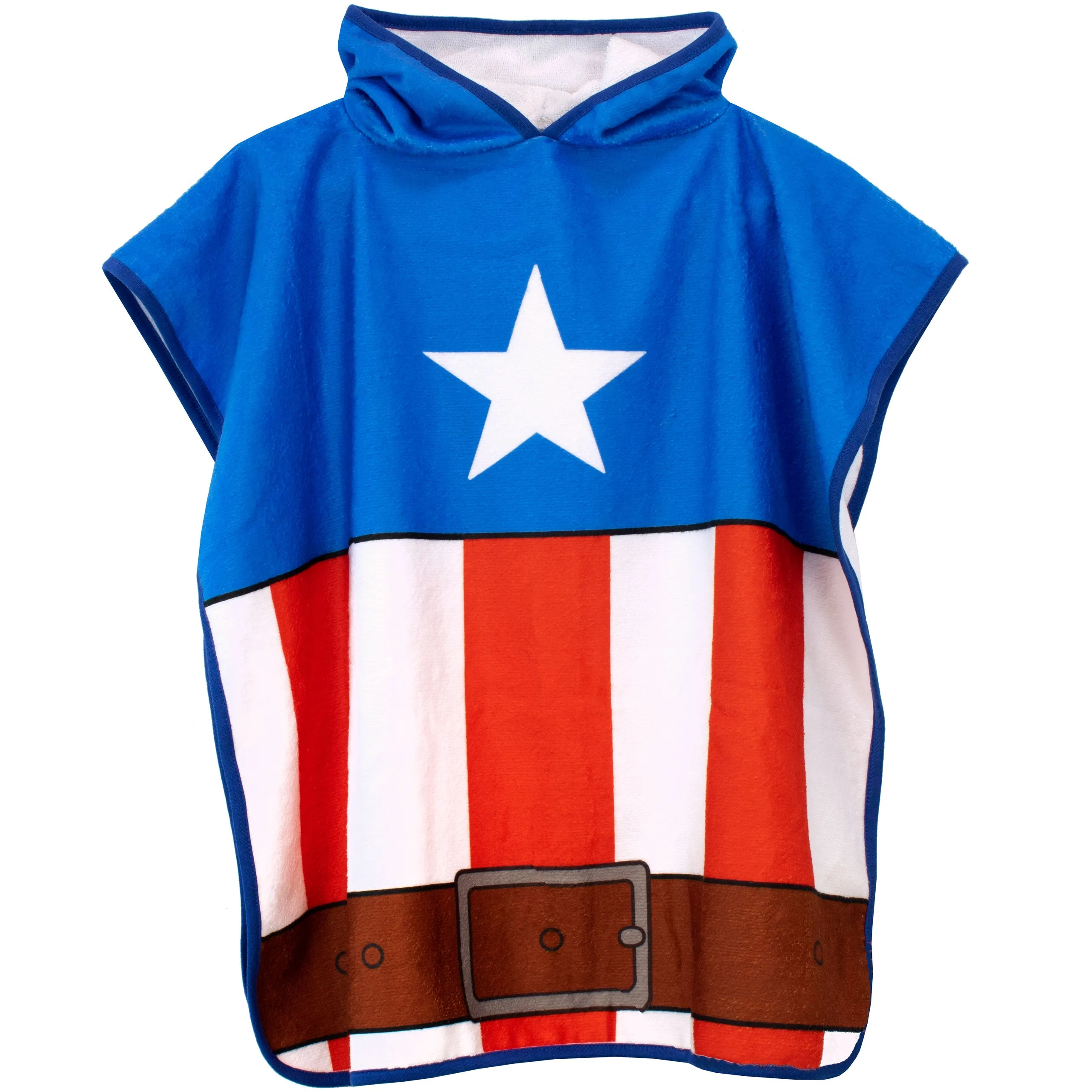 Captain America Towel Poncho