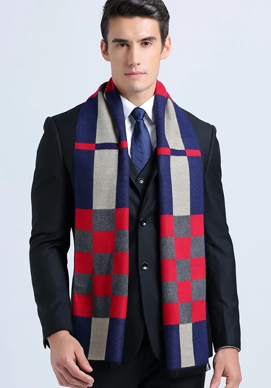 Cashmere Plaid Scarf