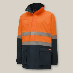 Core Hi-Vis 2 Tone Taped Quilted Waterproof Jacket - Y06685