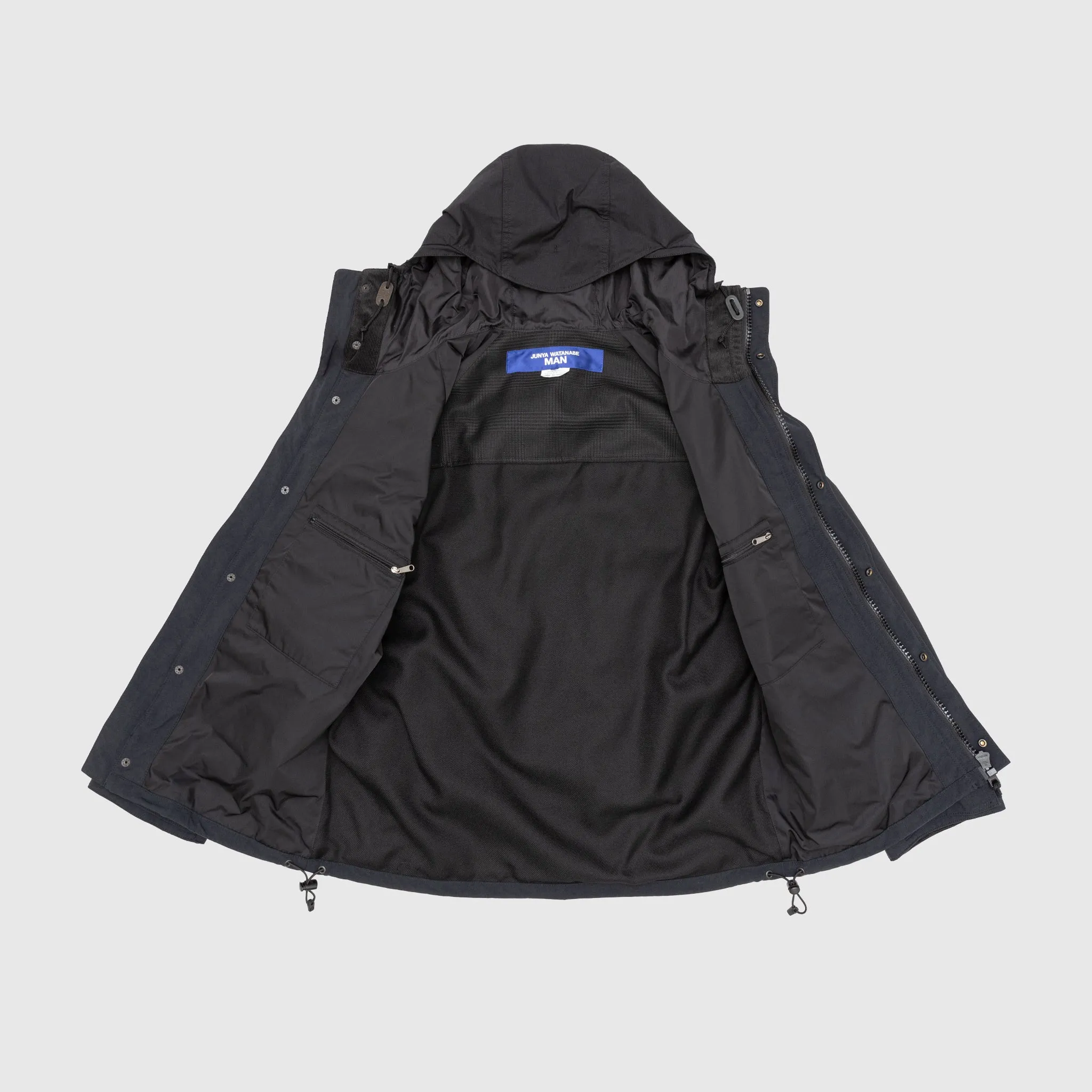 COTTON NYLON RIP-STOP CANVAS JACKET