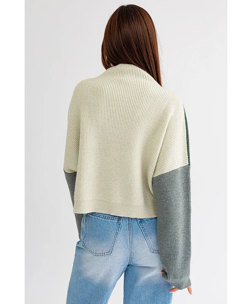 Court Color Block Sweater