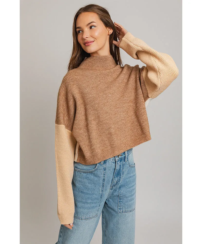 Court Color Block Sweater