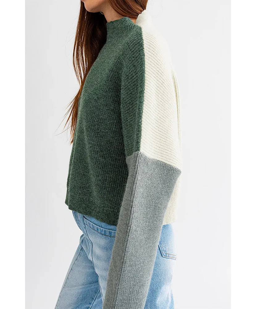 Court Color Block Sweater