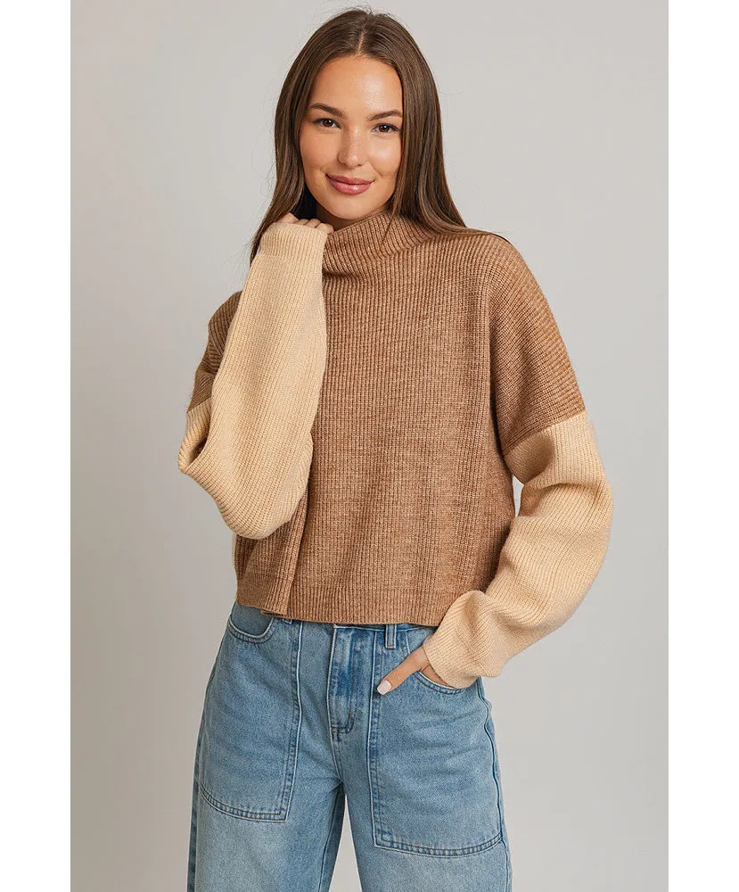 Court Color Block Sweater