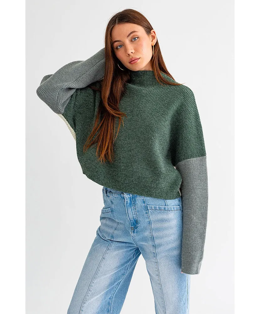 Court Color Block Sweater