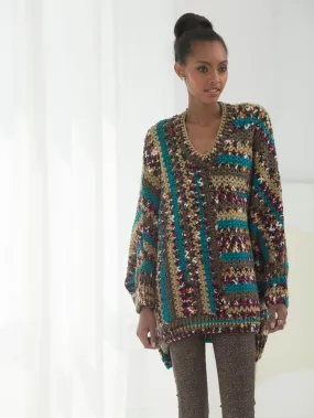 Crochet Poncho Pullover