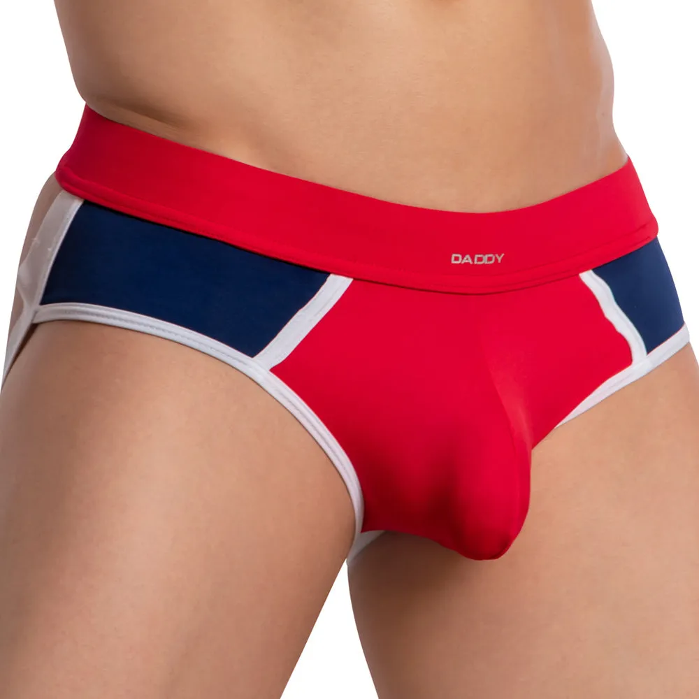 Daddy DDE053 Dual Color Wide Waistband Jockstrap