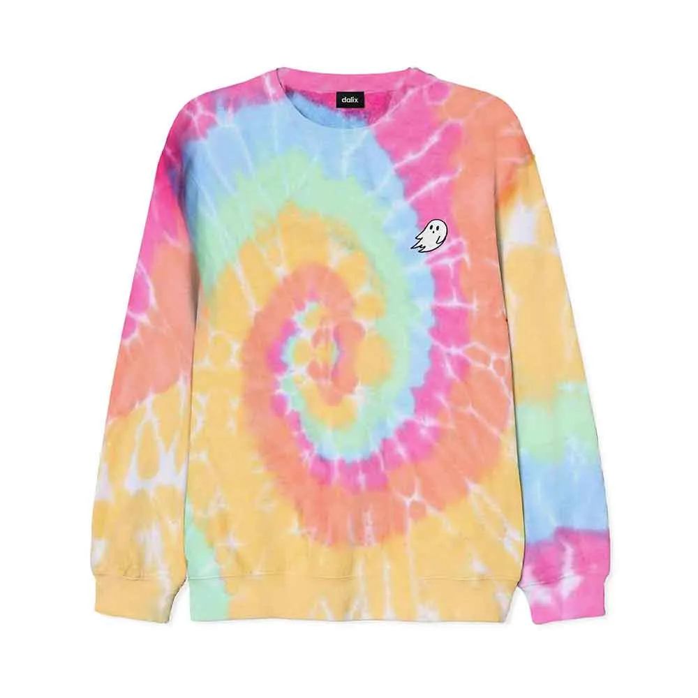 Dalix Ghost Tie Dye Sweatshirt